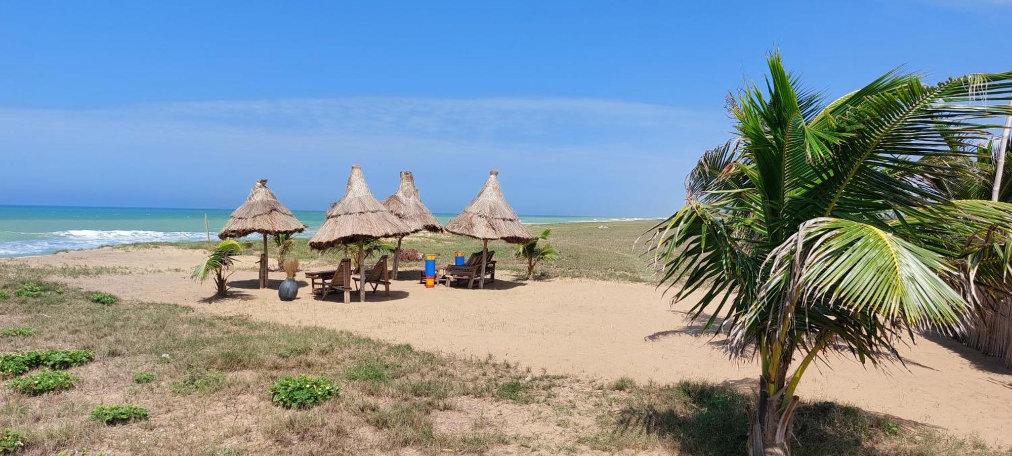 Guesthouse Bambou Beach Grand-Popo ภายนอก รูปภาพ