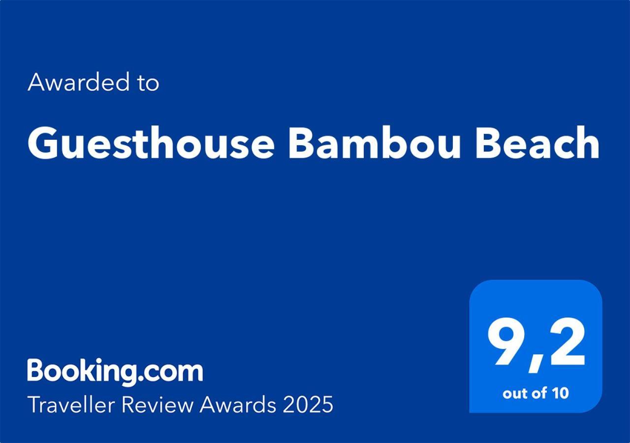 Guesthouse Bambou Beach Grand-Popo ภายนอก รูปภาพ