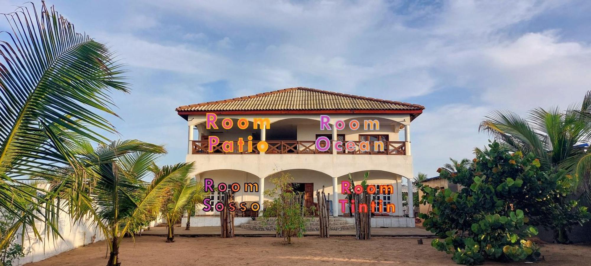 Guesthouse Bambou Beach Grand-Popo ภายนอก รูปภาพ